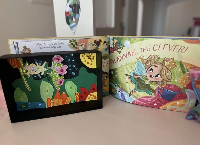 Children's craft artwork